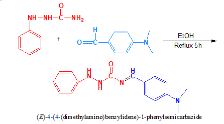 Synthesis of Schiff base.